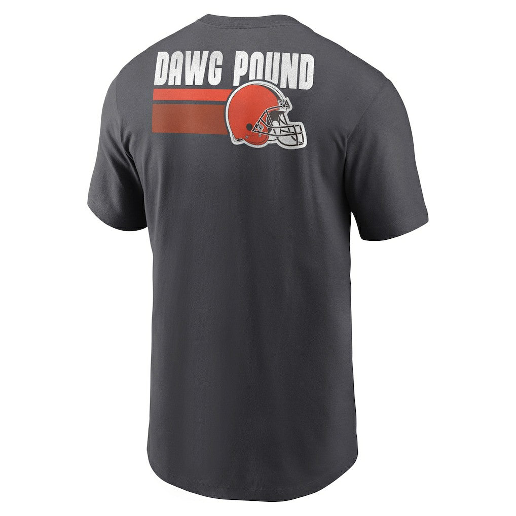 Cleveland Browns Blitz Essential T-Shirt - Anthracite - Nike