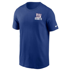New York Giants Blitz Essential T-Shirt - Royal - Nike