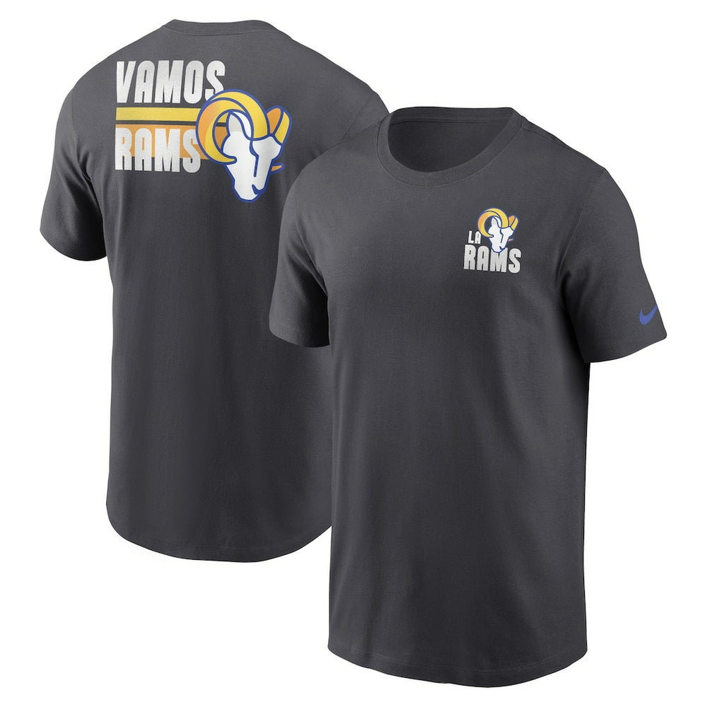Los Angeles Rams Blitz Essential T-Shirt - Anthracite - Nike