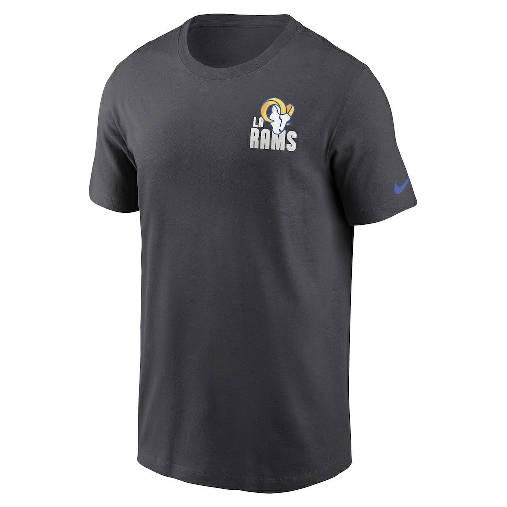 Los Angeles Rams Blitz Essential T-Shirt - Anthracite - Nike