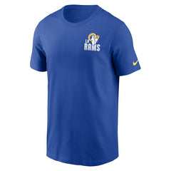 Los Angeles Rams Blitz Essential T-Shirt - Royal - Nike