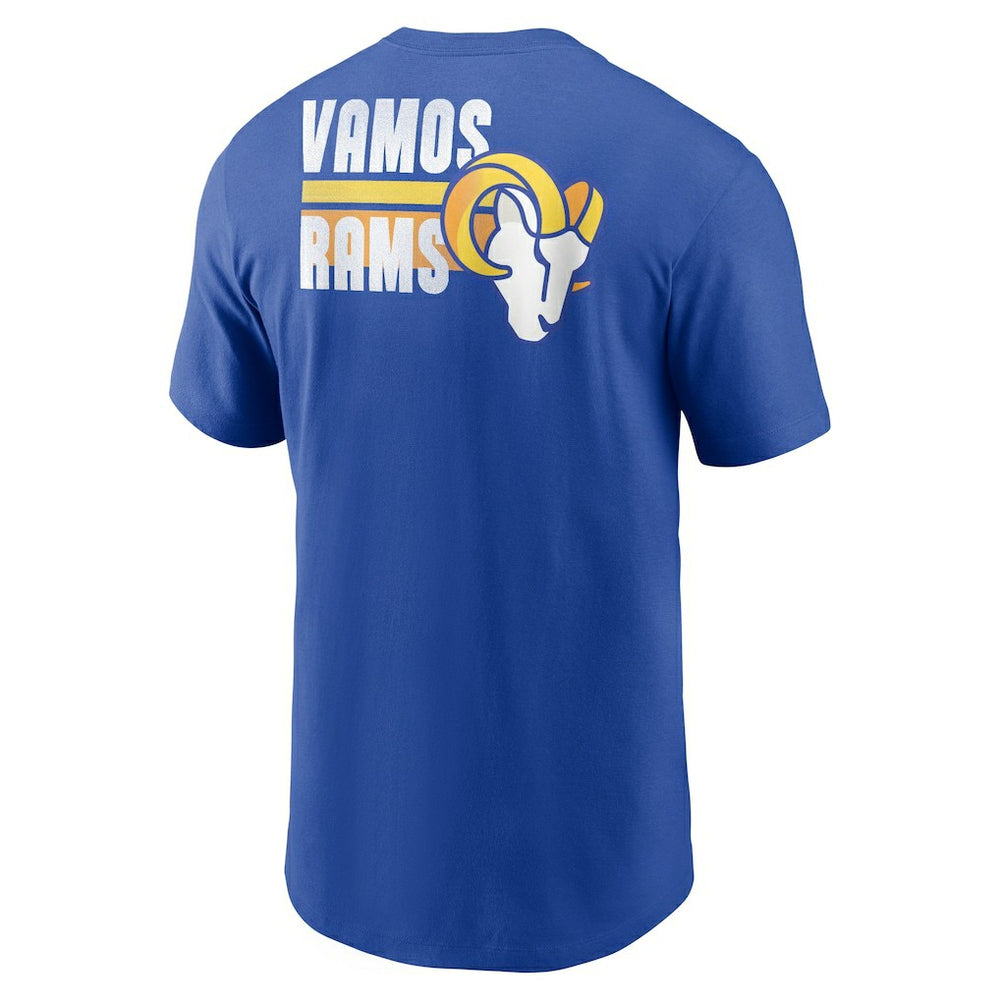 Los Angeles Rams Blitz Essential T-Shirt - Royal - Nike