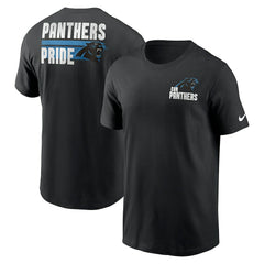 Carolina Panthers Blitz Essential T-Shirt - Black - Nike