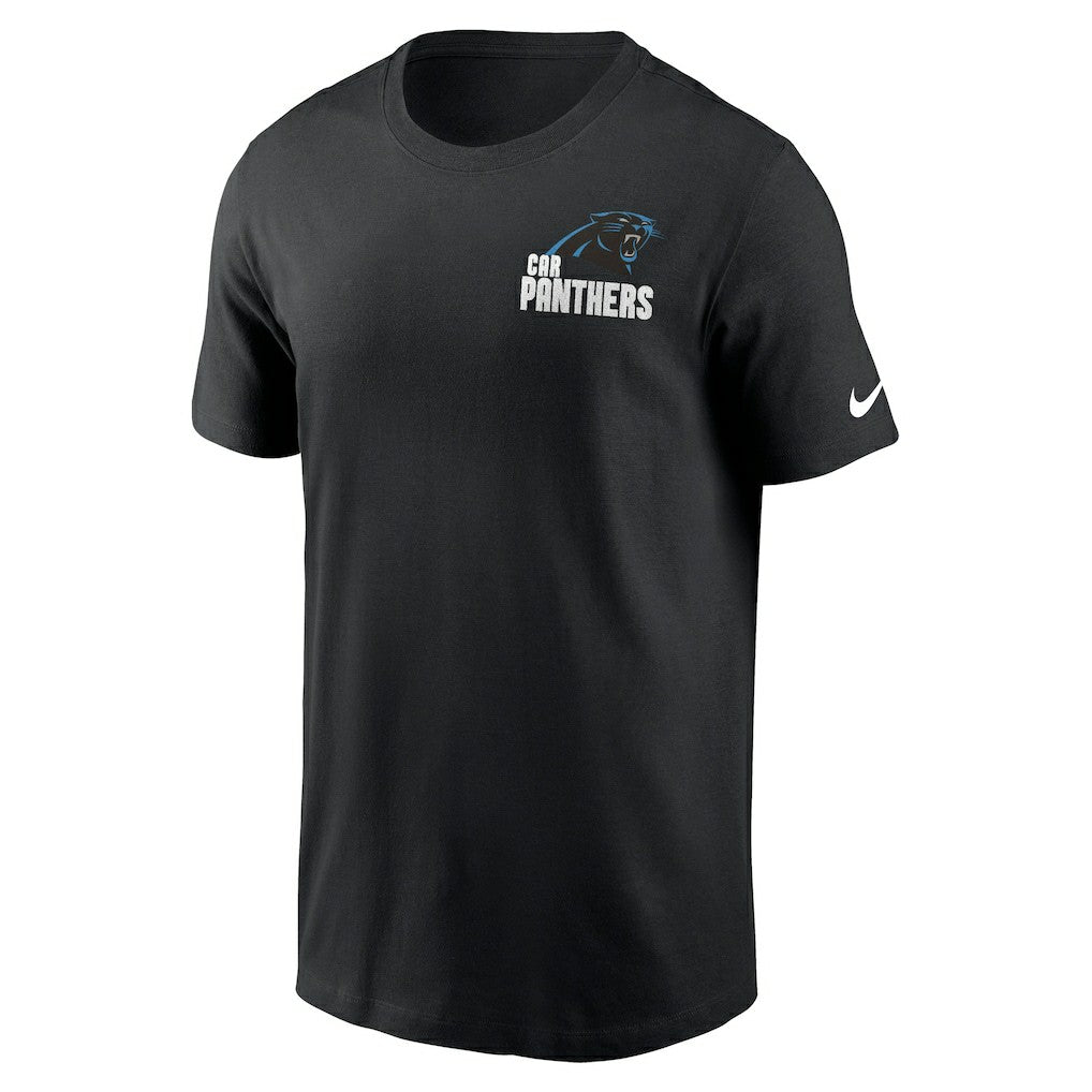 Carolina Panthers Blitz Essential T-Shirt - Black - Nike