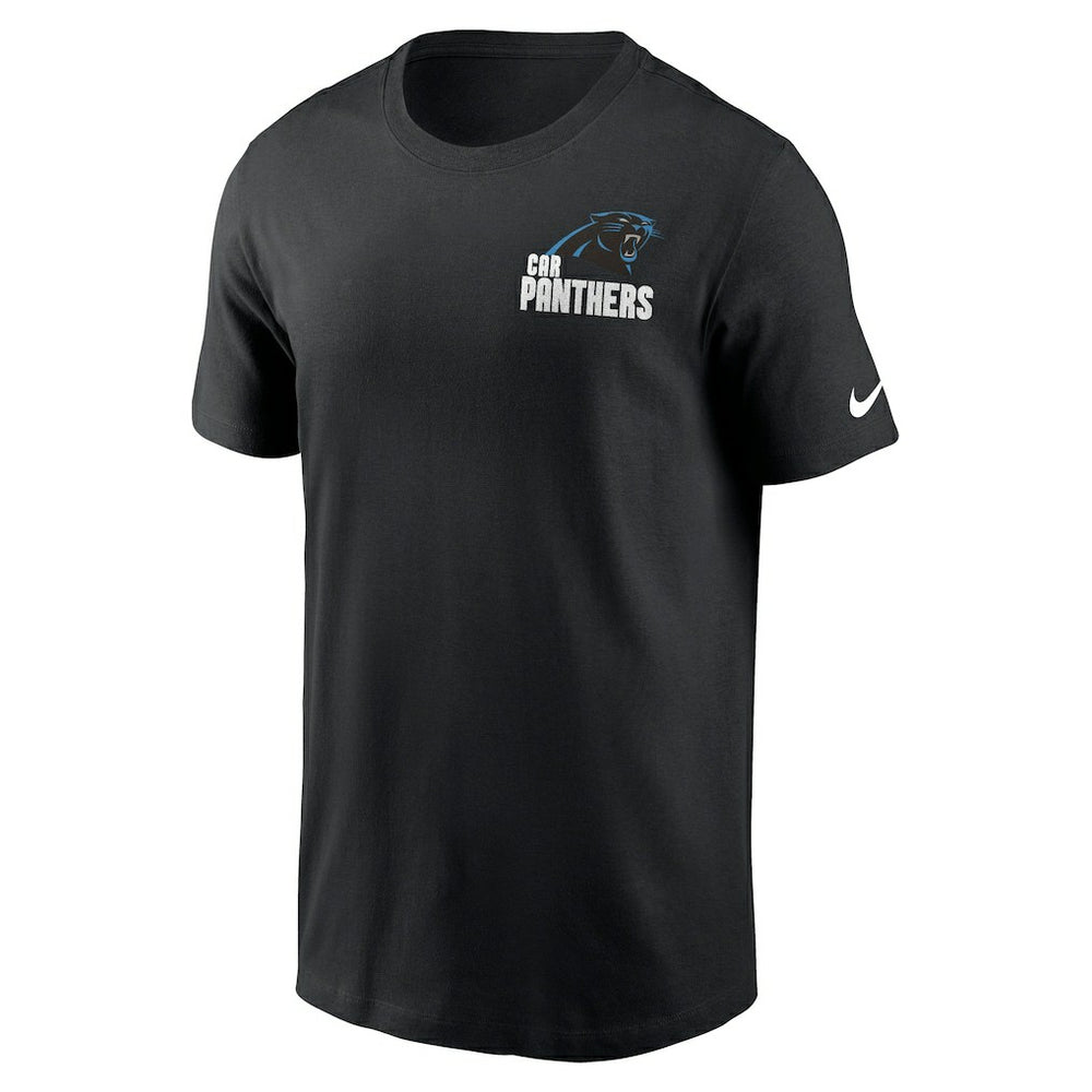 Carolina Panthers Blitz Essential T-Shirt - Black - Nike