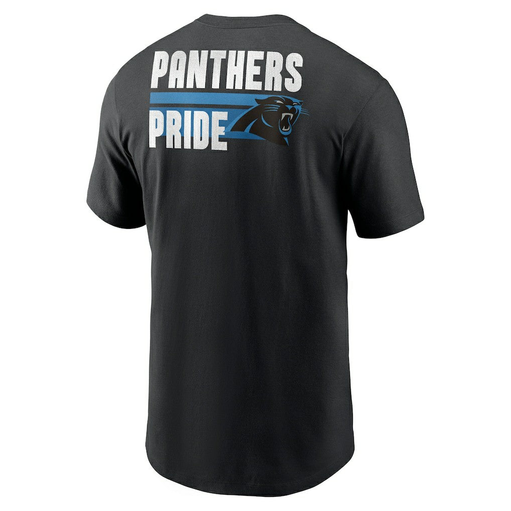 Carolina Panthers Blitz Essential T-Shirt - Black - Nike