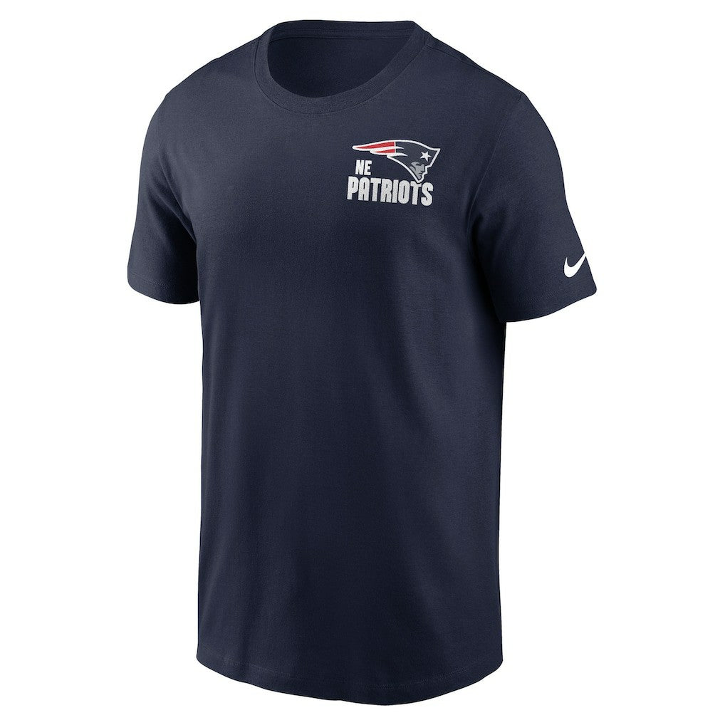 New England Patriots Blitz Essential T-Shirt - Navy - Nike
