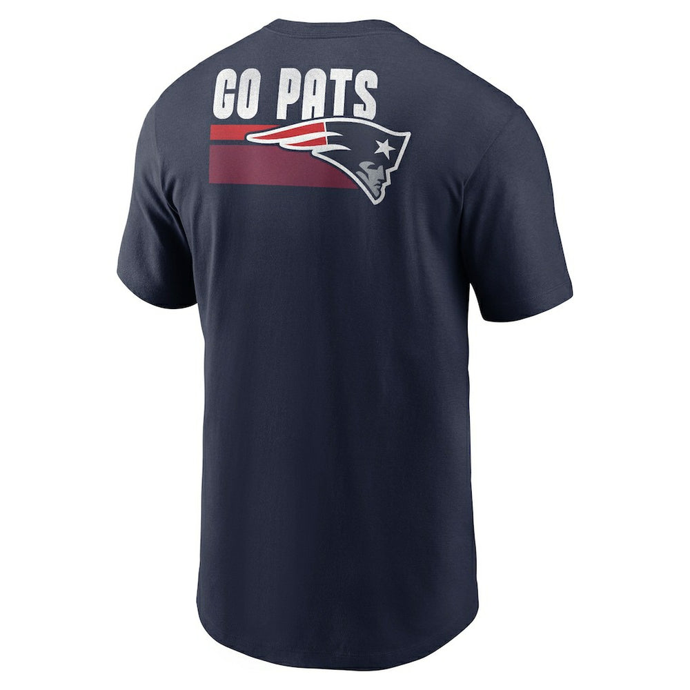 New England Patriots Blitz Essential T-Shirt - Navy - Nike