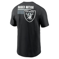 Las Vegas Raiders Blitz Essential T-Shirt - Black - Nike