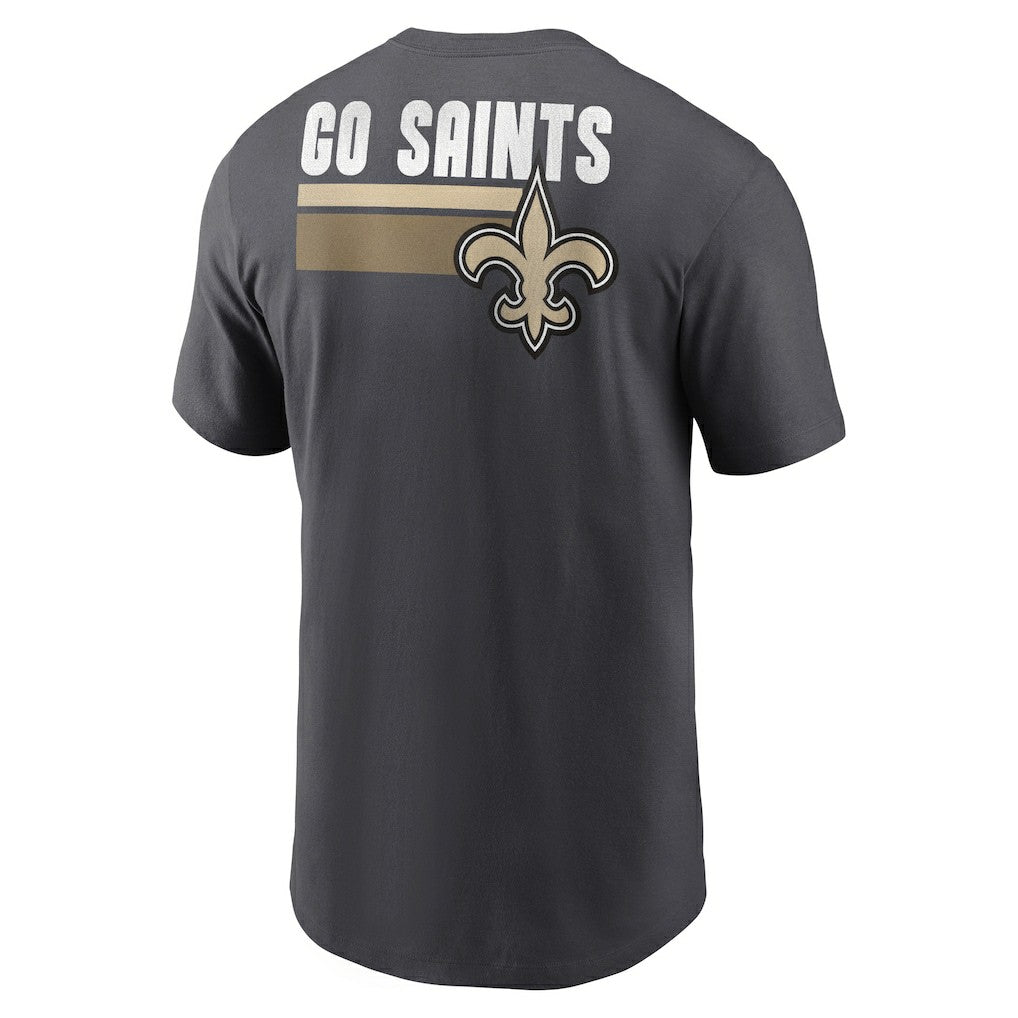 New Orleans Saints Blitz Essential T-Shirt - Anthracite - Nike