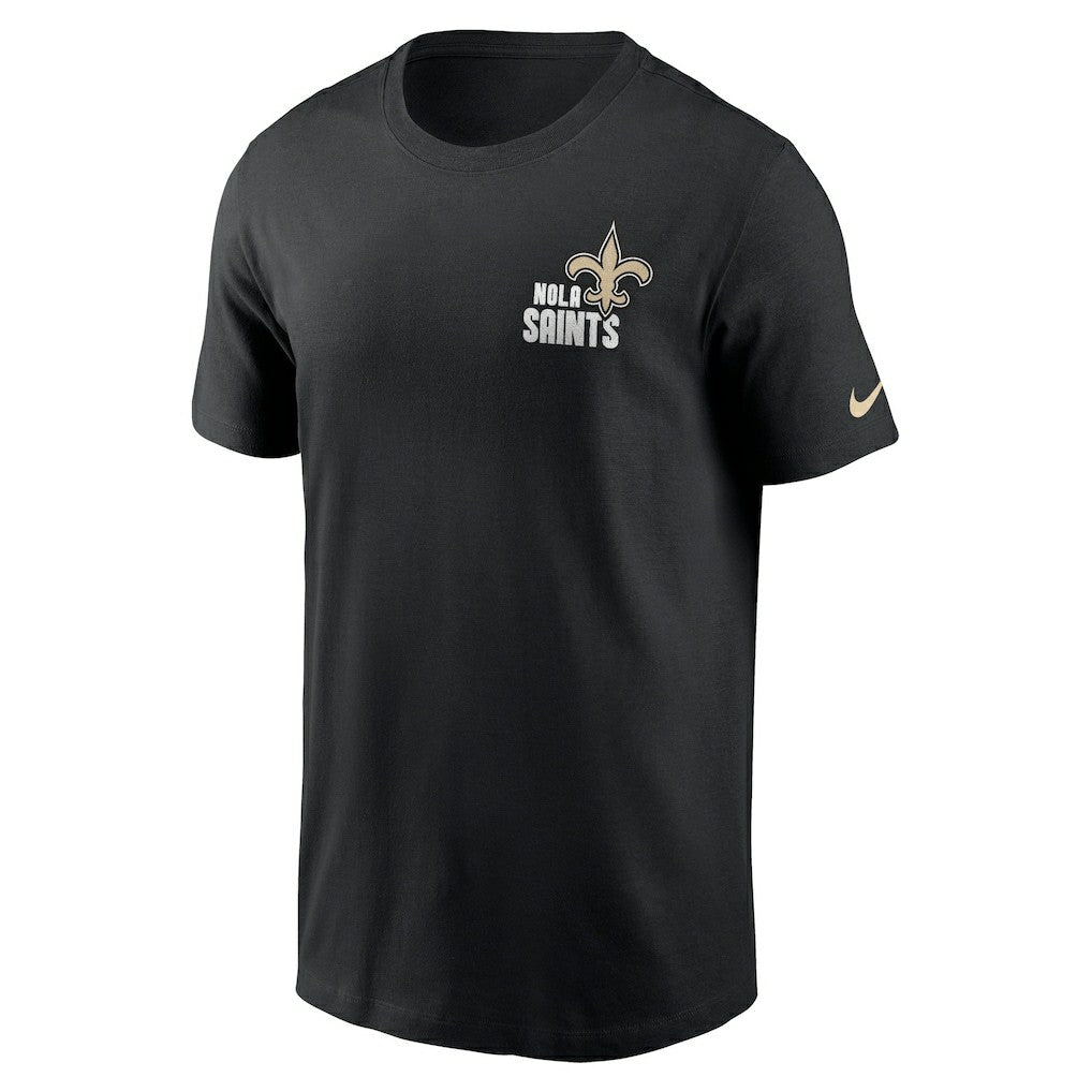 New Orleans Saints Blitz Essential T-Shirt - Black - Nike