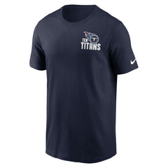 Tennessee Titans Blitz Essential T-Shirt - Navy - Nike