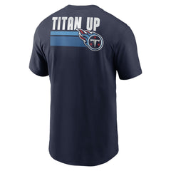 Tennessee Titans Blitz Essential T-Shirt - Navy - Nike