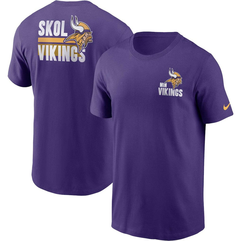Minnesota Vikings Blitz Essential T-Shirt - Purple - Nike