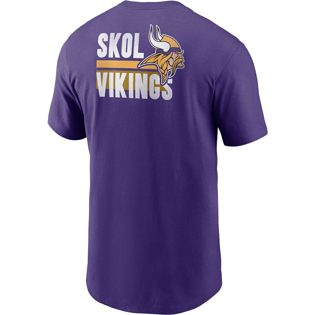 Minnesota Vikings Blitz Essential T-Shirt - Purple - Nike