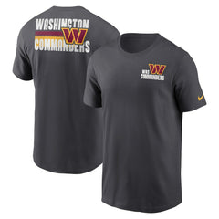 Washington Commanders Blitz Essential T-Shirt - Anthracite - Nike