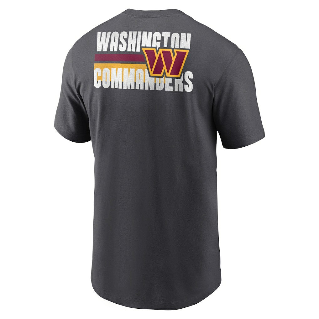 Washington Commanders Blitz Essential T-Shirt - Anthracite - Nike