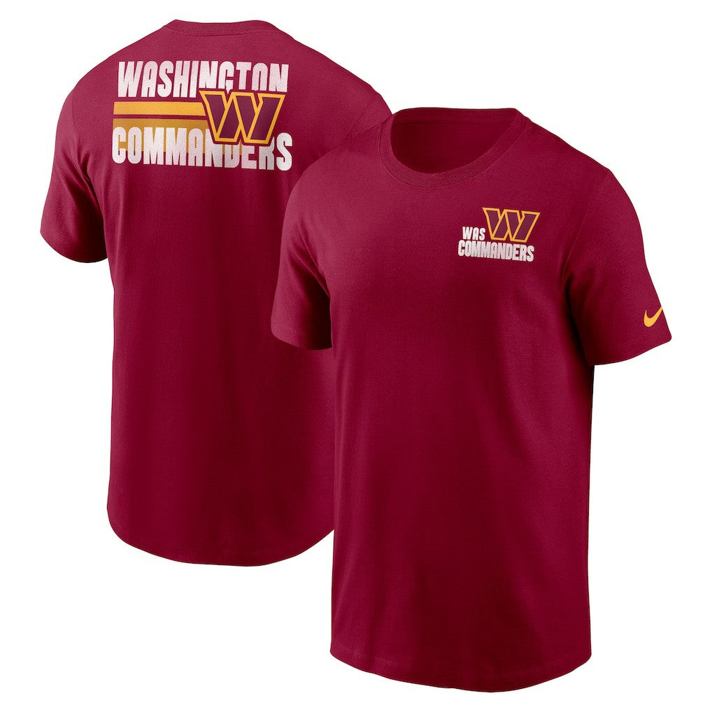 Washington Commanders Blitz Essential T-Shirt - Burgundy - Nike
