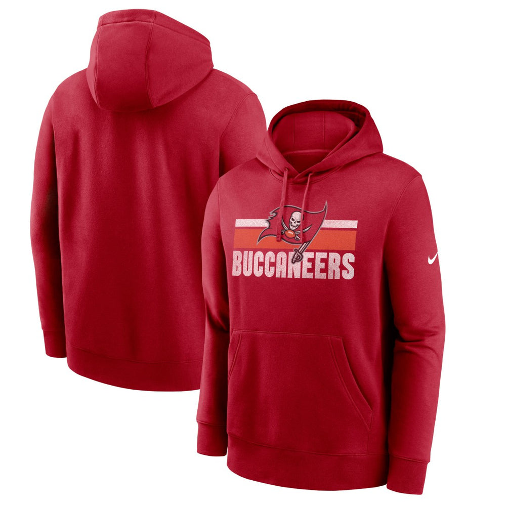 Tampa Bay Buccaneers Club Fleece Pullover Hoodie - Red - Nike