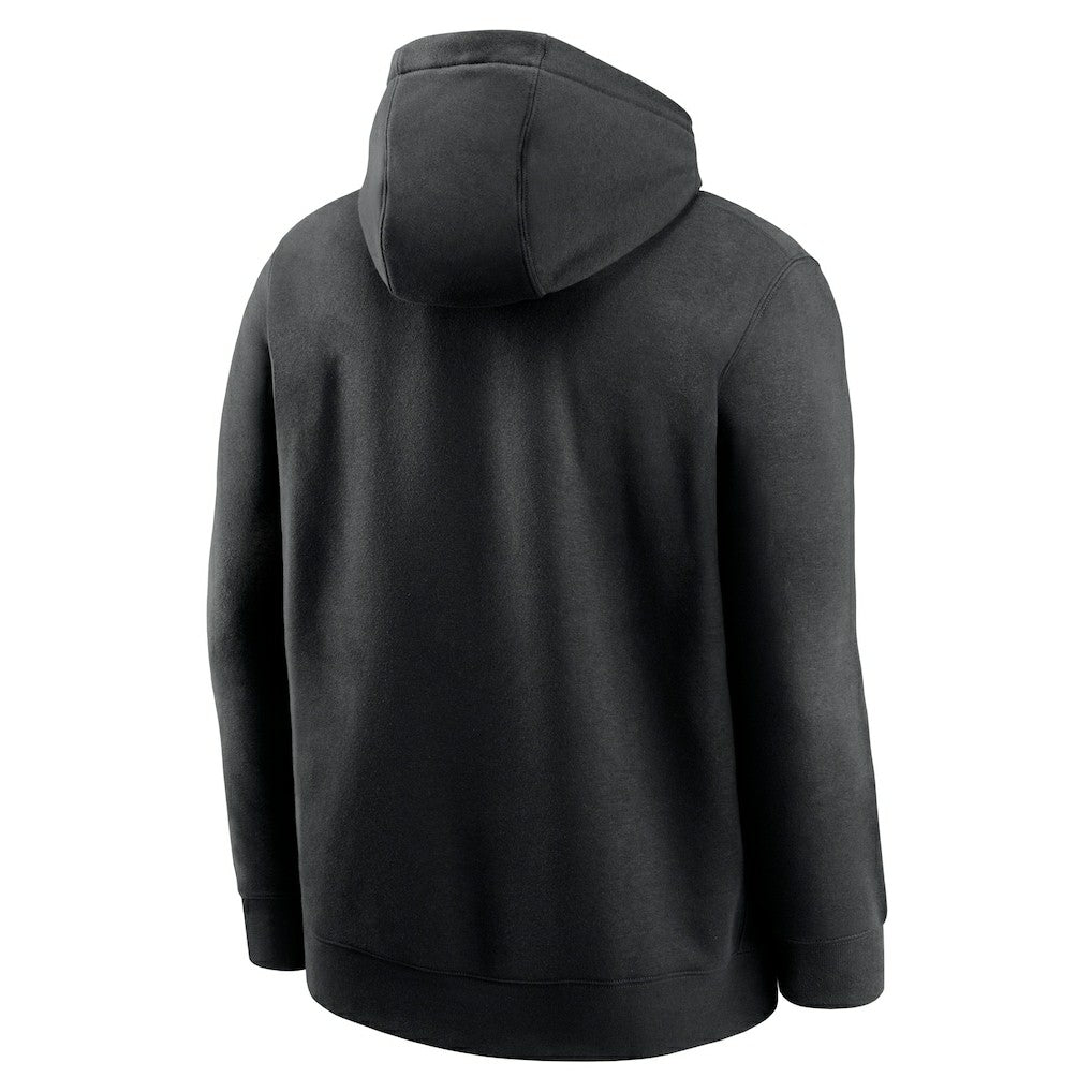 New York Jets Club Fleece Pullover Hoodie - Black - Nike