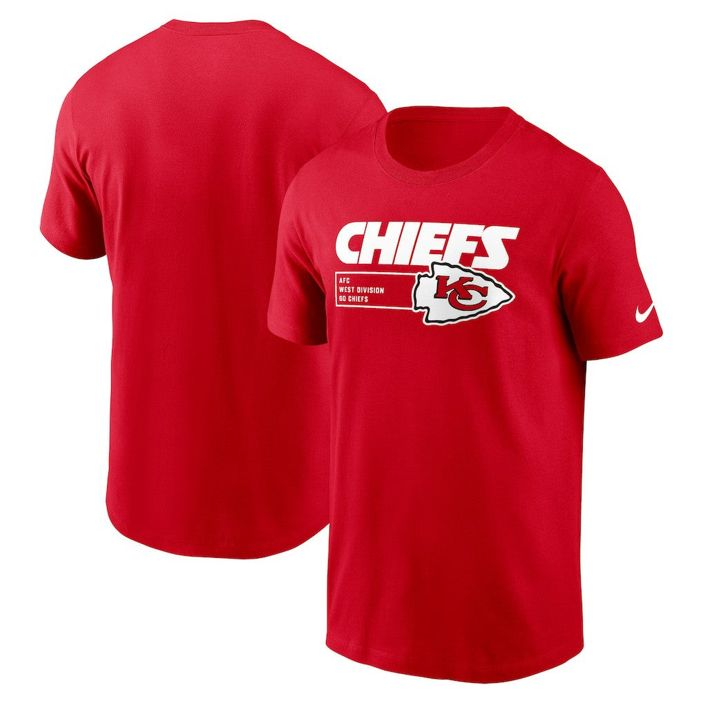 Kansas City Chiefs Division Essential T-Shirt - Red - Nike
