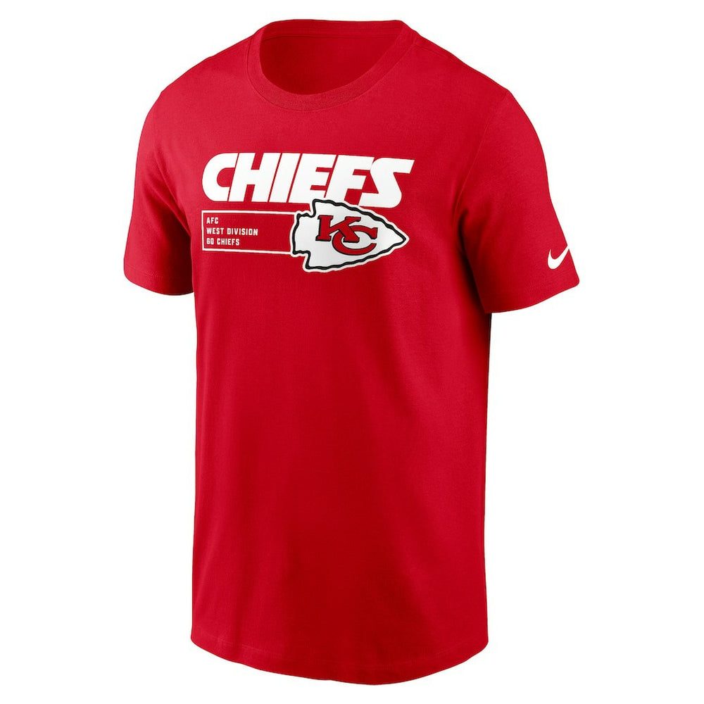 Kansas City Chiefs Division Essential T-Shirt - Red - Nike