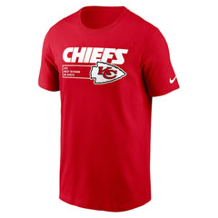 Kansas City Chiefs Division Essential T-Shirt - Red - Nike
