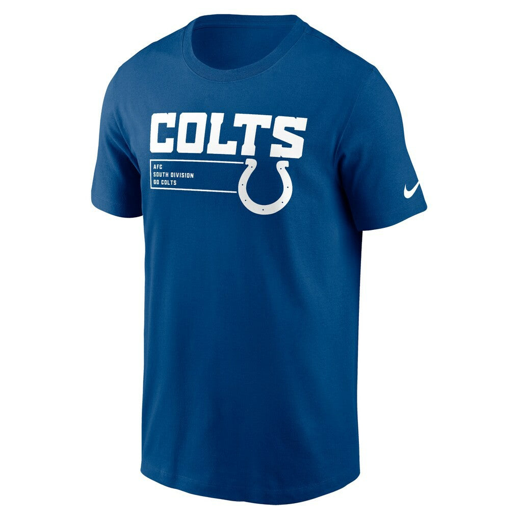 Indianapolis Colts Division Essential T-Shirt - Royal - Nike