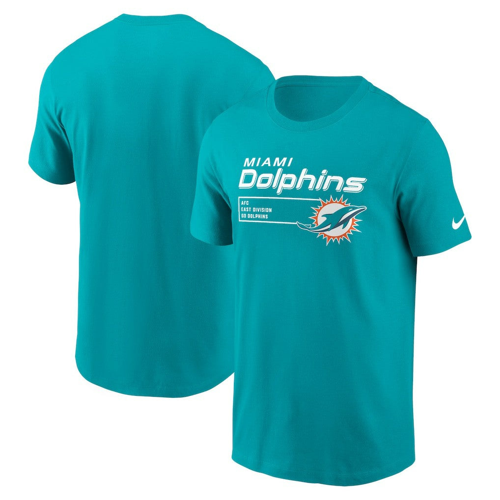 Miami Dolphins Division Essential T-Shirt - Aqua - Nike