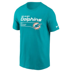 Miami Dolphins Division Essential T-Shirt - Aqua - Nike