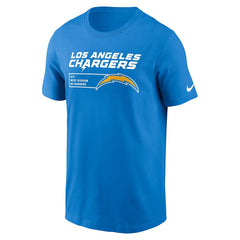 Los Angeles Chargers Division Essential T-Shirt - Powder Blue - Nike