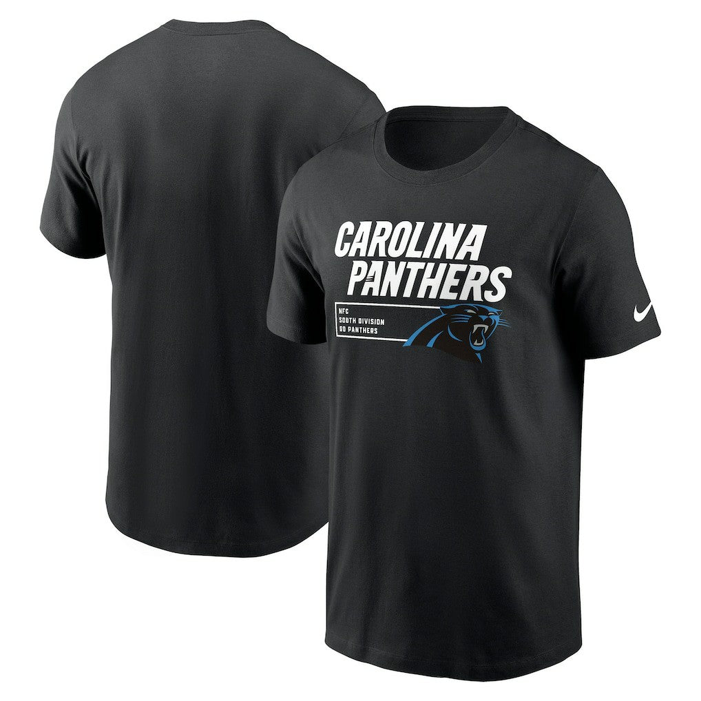 Carolina Panthers Division Essential T-Shirt - Black - Nike