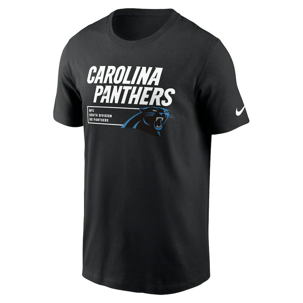 Carolina Panthers Division Essential T-Shirt - Black - Nike