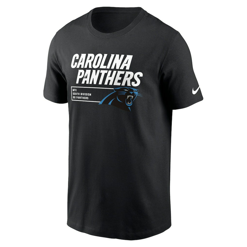 Carolina Panthers Division Essential T-Shirt - Black - Nike