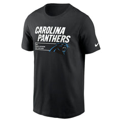 Carolina Panthers Division Essential T-Shirt - Black - Nike
