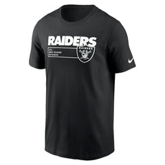 Las Vegas Raiders Division Essential T-Shirt - Black - Nike