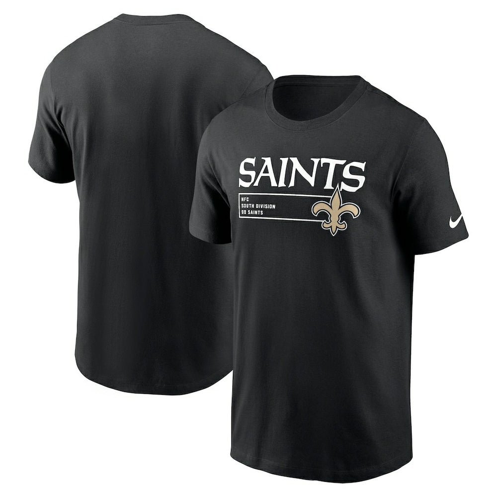 New Orleans Saints Division Essential T-Shirt - Black - Nike