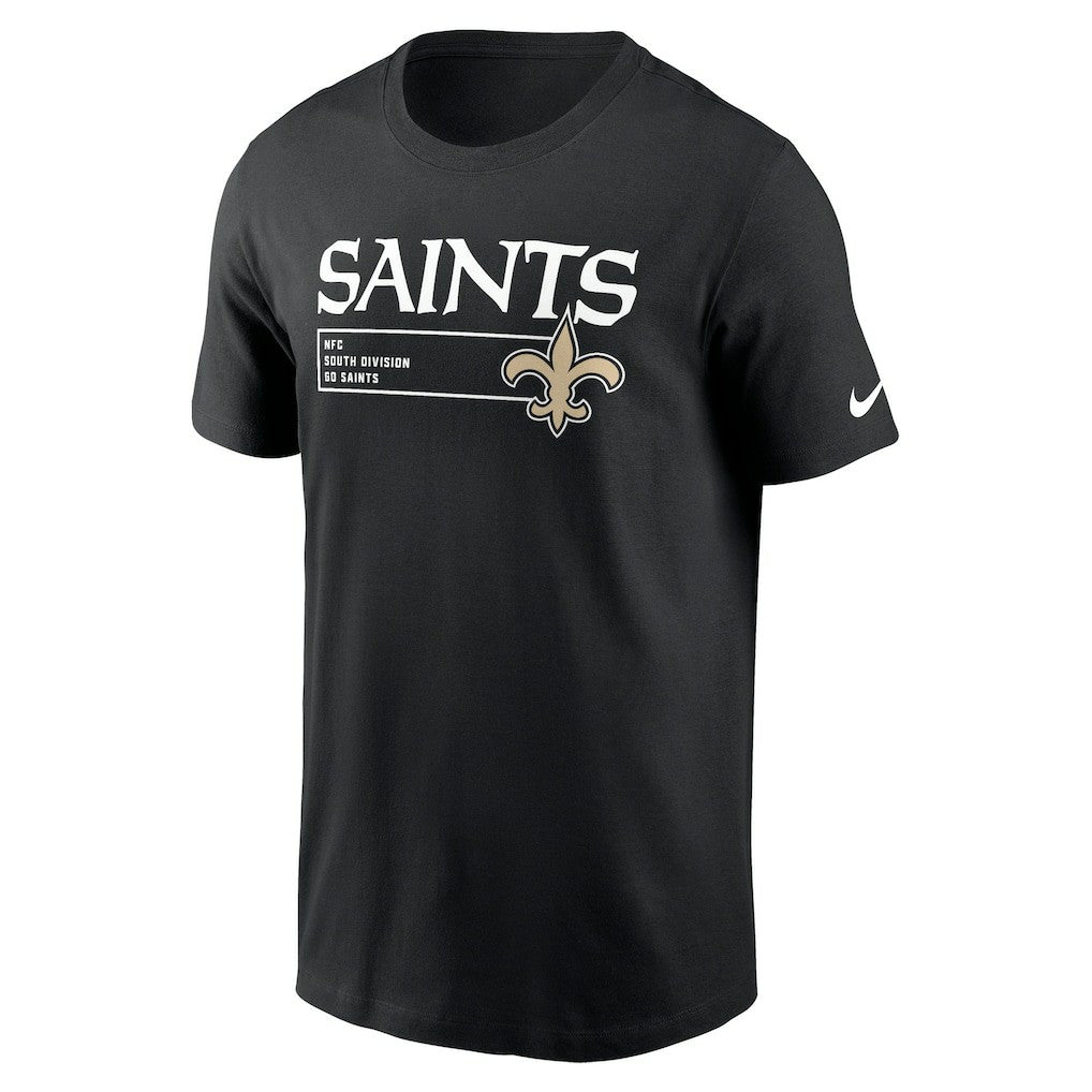 New Orleans Saints Division Essential T-Shirt - Black - Nike
