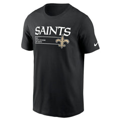 New Orleans Saints Division Essential T-Shirt - Black - Nike