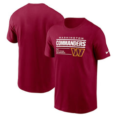 Washington Commanders Division Essential T-Shirt - Burgundy - Nike