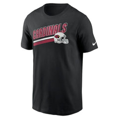 Arizona Cardinals Essential Blitz Lockup T-Shirt - Black - Nike