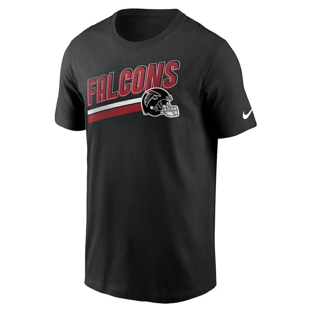 Atlanta Falcons Essential Blitz Lockup T-Shirt - Black - Nike