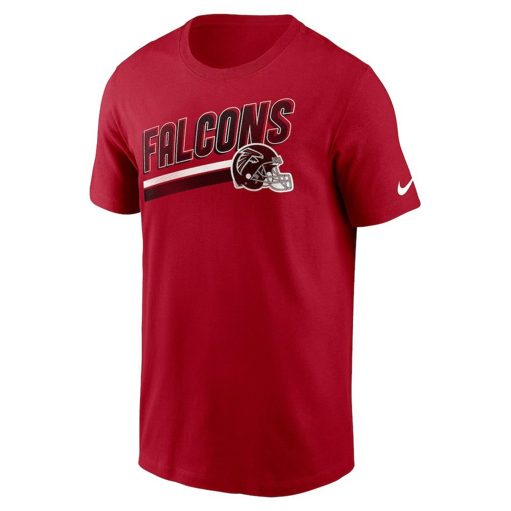 Atlanta Falcons Essential Blitz Lockup T-Shirt - Red - Nike