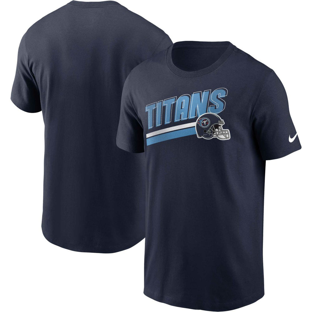 Tennessee Titans Essential Blitz Lockup T-Shirt - Navy - Nike