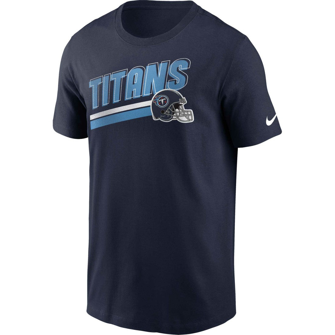 Tennessee Titans Essential Blitz Lockup T-Shirt - Navy - Nike
