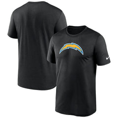 Los Angeles Chargers Primetime Legend Logo Performance T-Shirt - Black - Nike