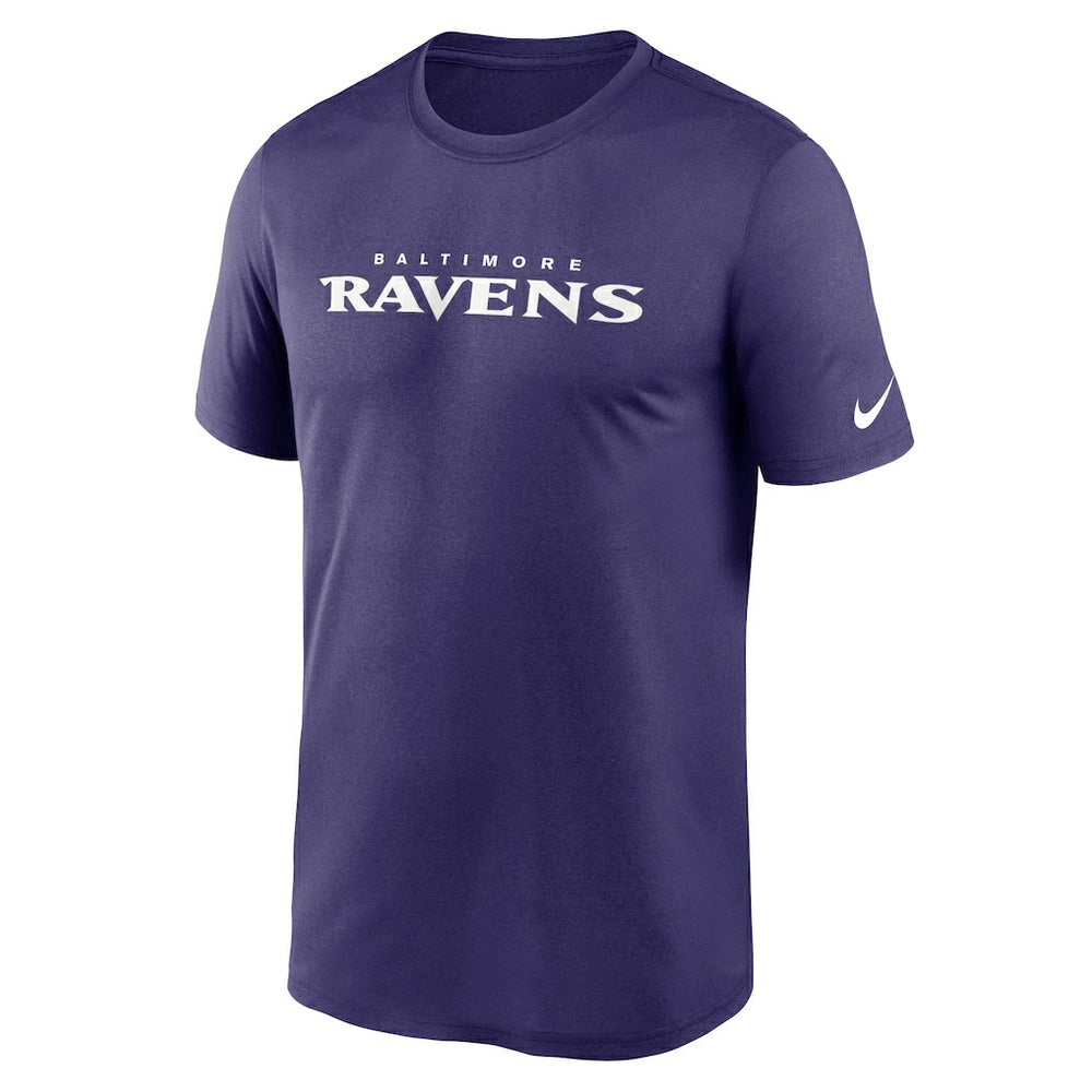 Baltimore Ravens Legend Wordmark Performance T-Shirt - Purple - Nike
