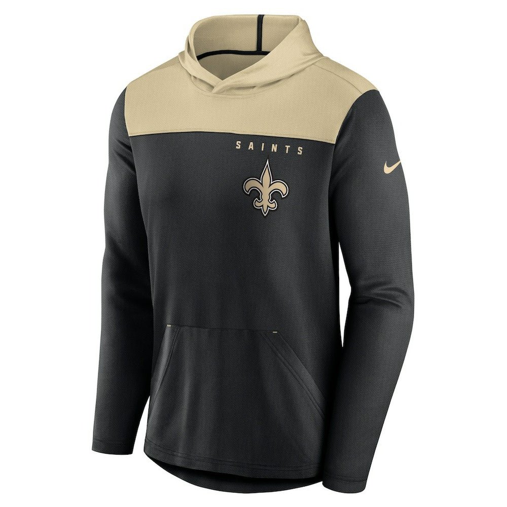 New Orleans Saints Fan Gear Pullover Hoodie - Black - Nike