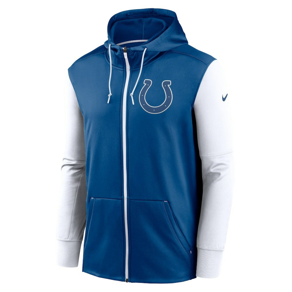 Indianapolis Colts Performance Full-Zip Hoodie - Royal - Nike