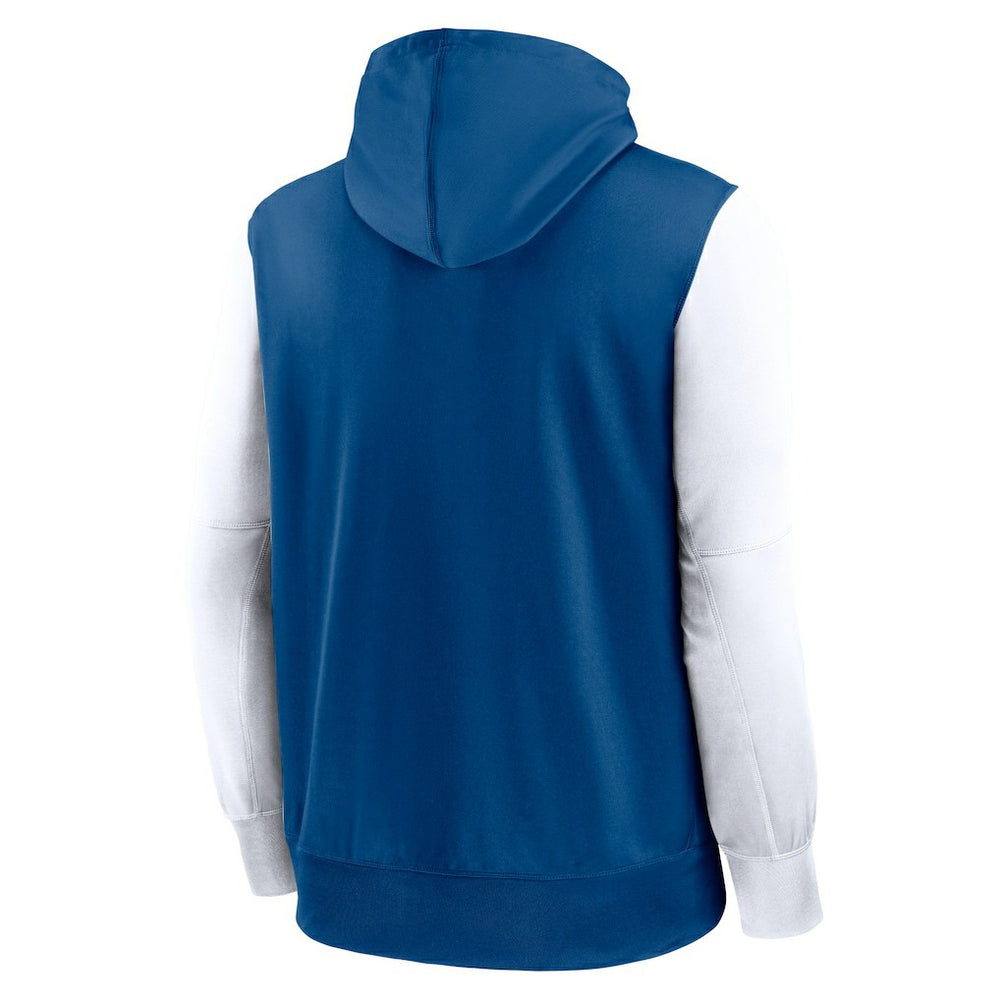 Indianapolis Colts Performance Full-Zip Hoodie - Royal - Nike